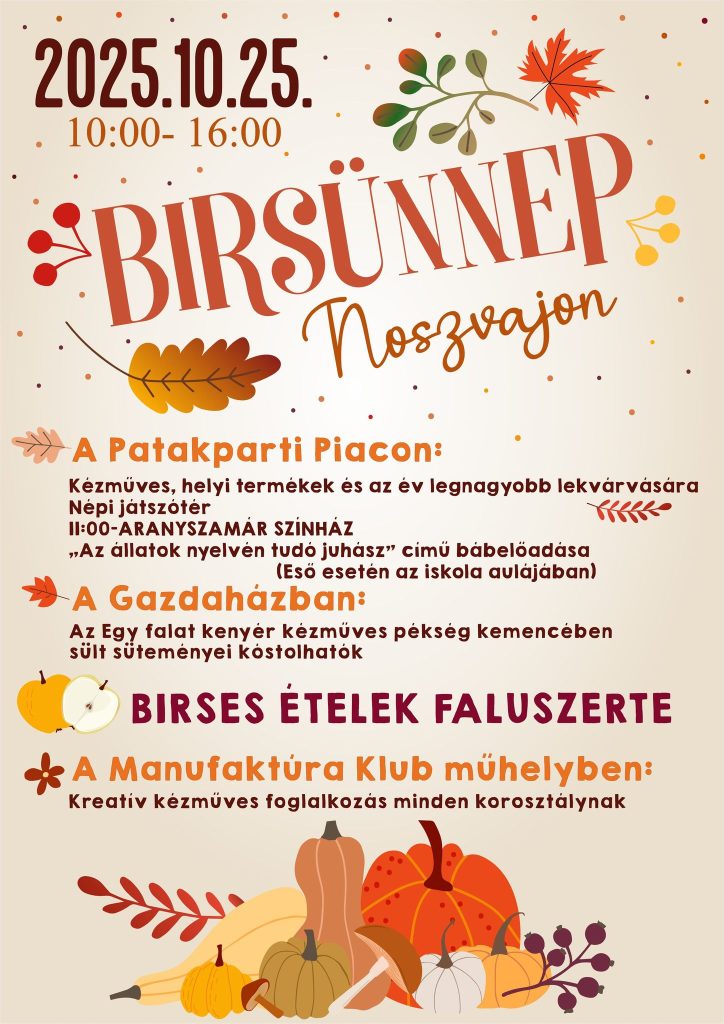 Birsünnep Noszvaj